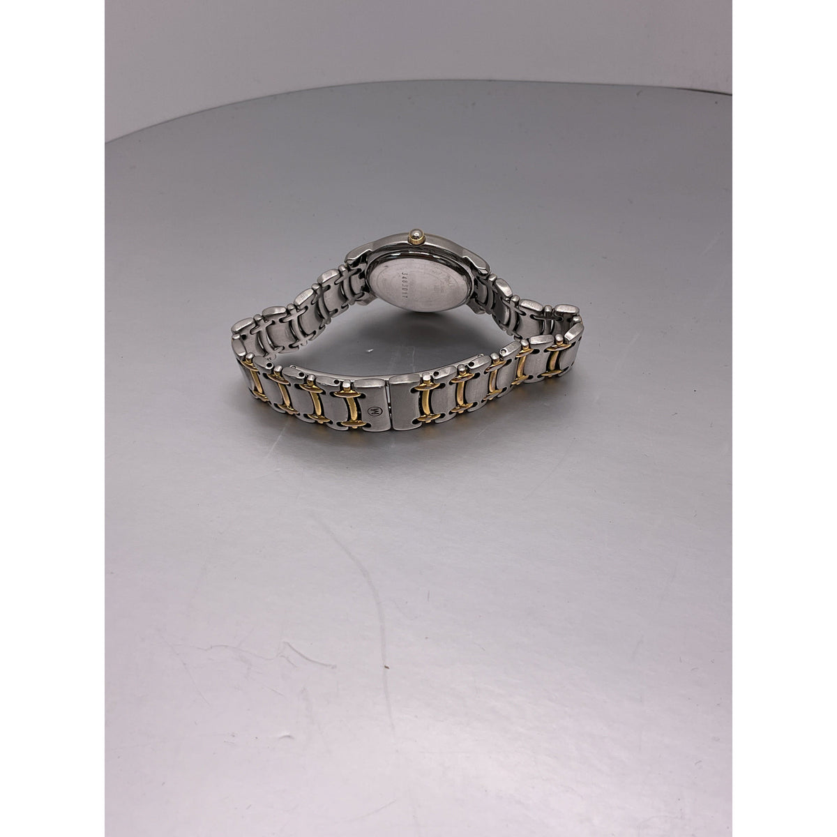 Movado Ladies Museum Dial Two Tone Stainless Steel Bracelet Watch 81.E3.815.5