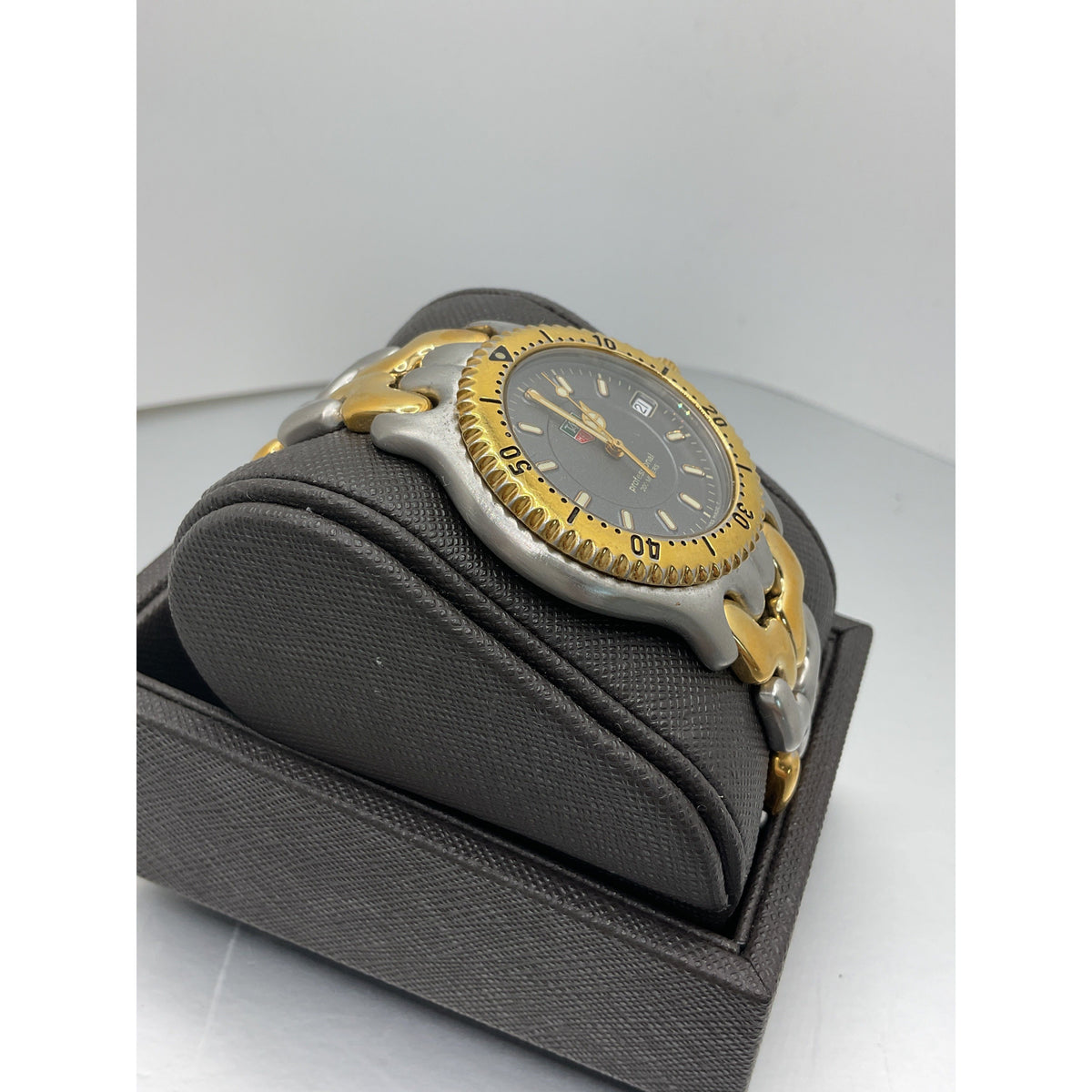 Tag Heuer Professional Men's Gray Dial Two Tone Stainless Steel Watch WG1120-0