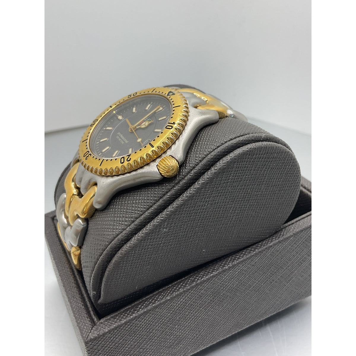 Tag Heuer Professional Men's Gray Dial Two Tone Stainless Steel Watch WG1120-0