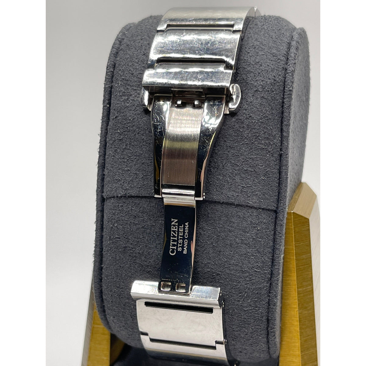 Citizen Eco-Drive Ladies Black Dial Stainless Steel Quartz Watch 130648