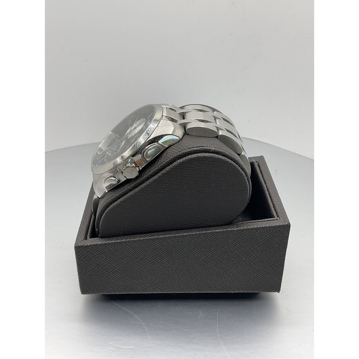 Tissot Men's GMT Couturier Black Dial Stainless Steel Watch T035.439.11.051.00