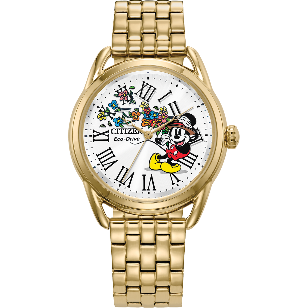 Disney ミッキーマウス2018年10ユーロ petite reine FE7093-57W – ELI ADAMS JEWELERS