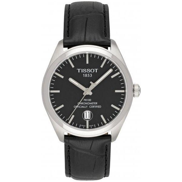 Tissot pr100 2024 leather strap