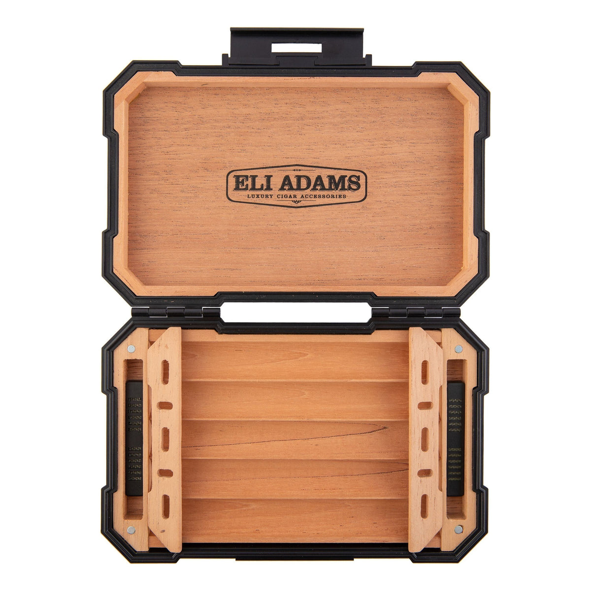 Travel Cigar Humidor Cedar Wood Air Tight, Engraved & Personalized