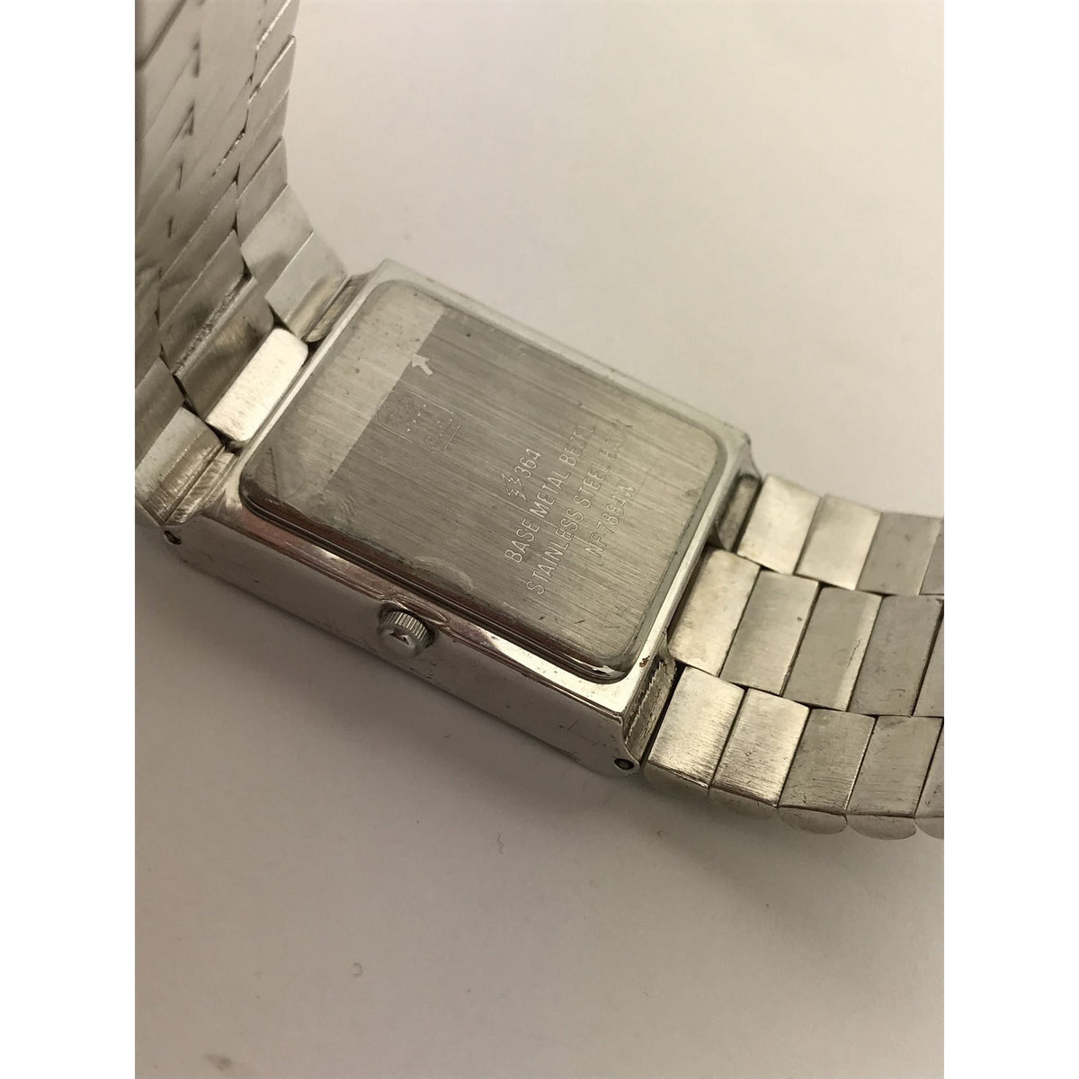 Jules Jurgensen Ladies Mother of Pearl Dial Stainless Steel Watch NF 7884W