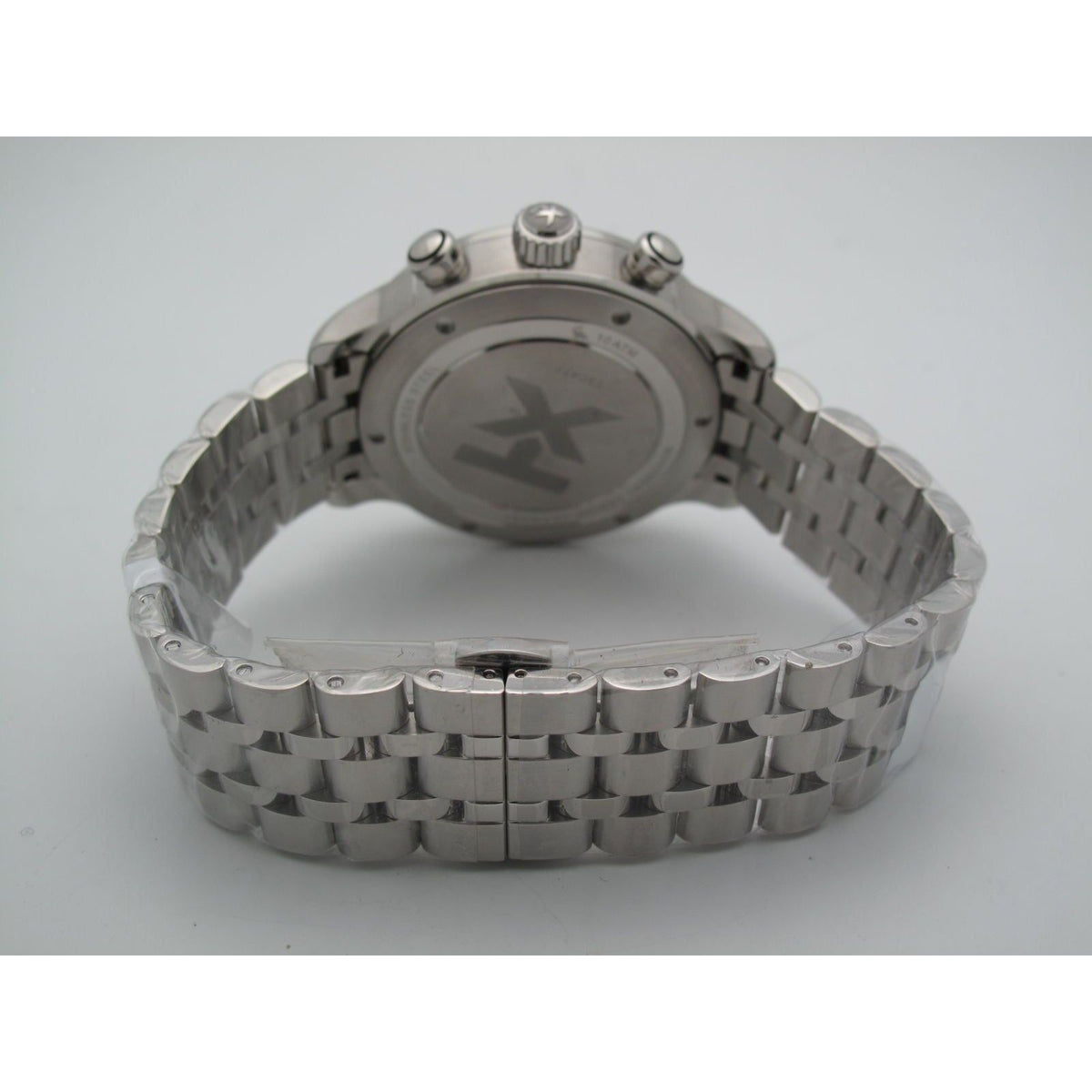 Timex TX Men's World Time Airport Lounge Stainless Steel Black Dial Watch T3C477