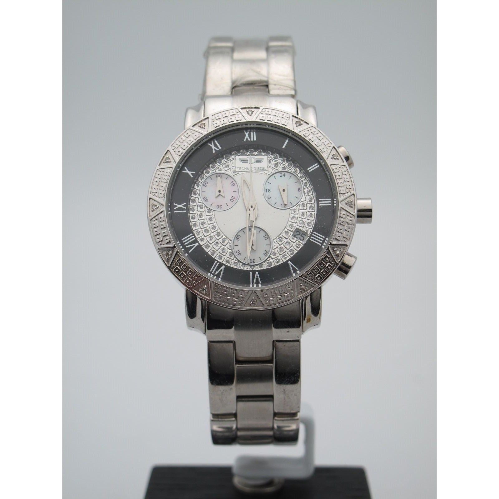 Chrono diamond watch online ladies