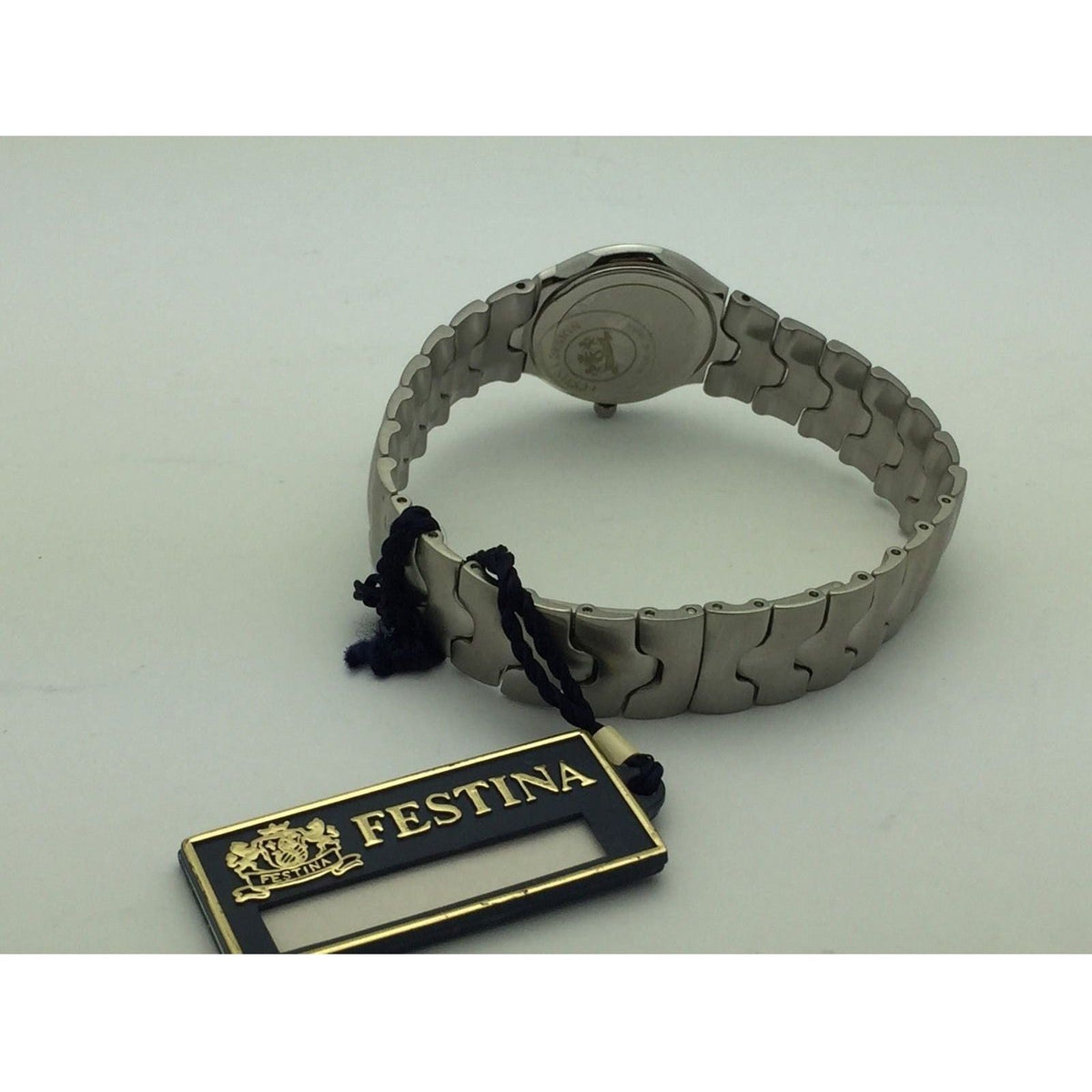 Festina Ladies Black Dial Stainless Date 30M Registered Model Watch 6611/4