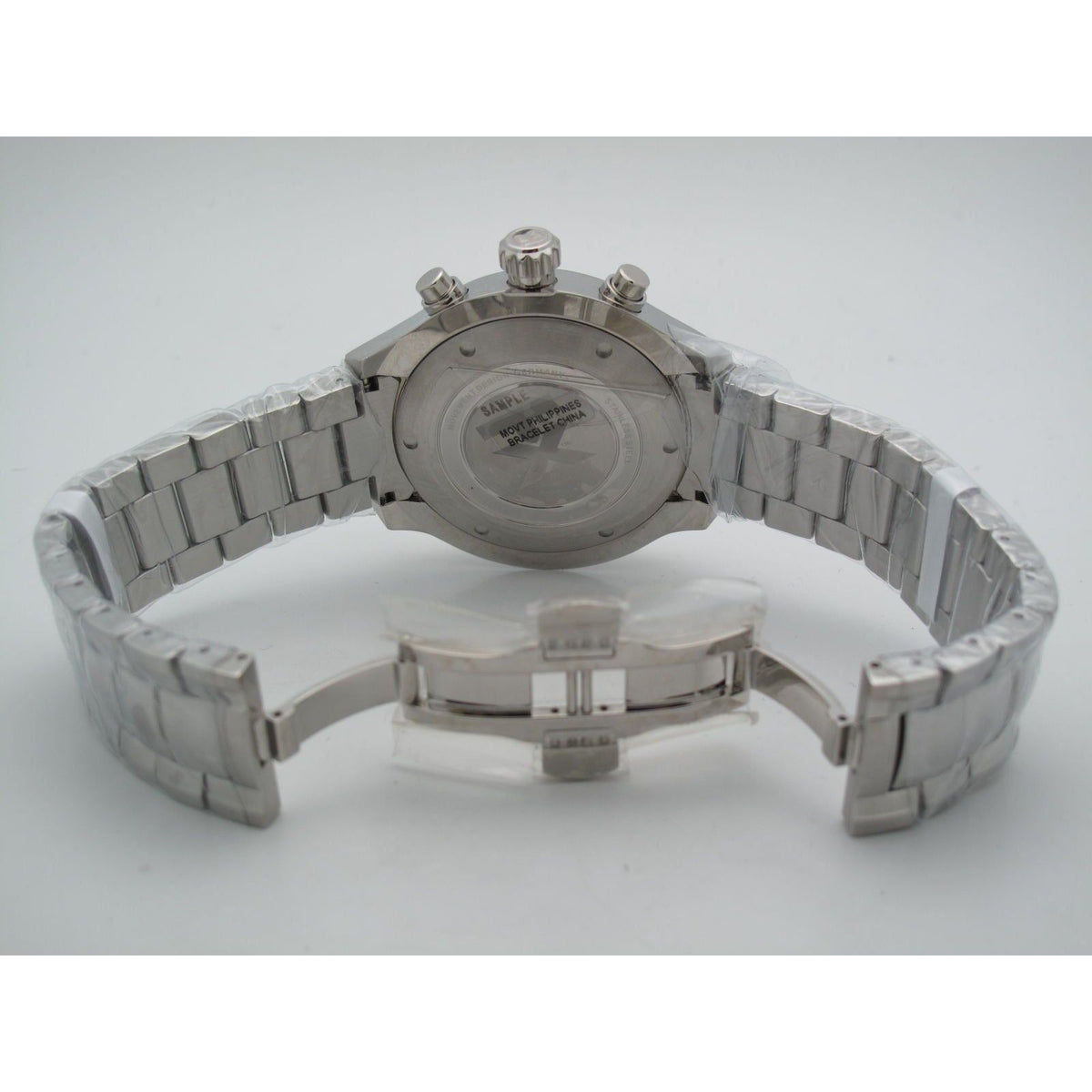 Timex TX Men's Flyback White Dial Chronograph Compass 2nd Time Zone Watch T3C175