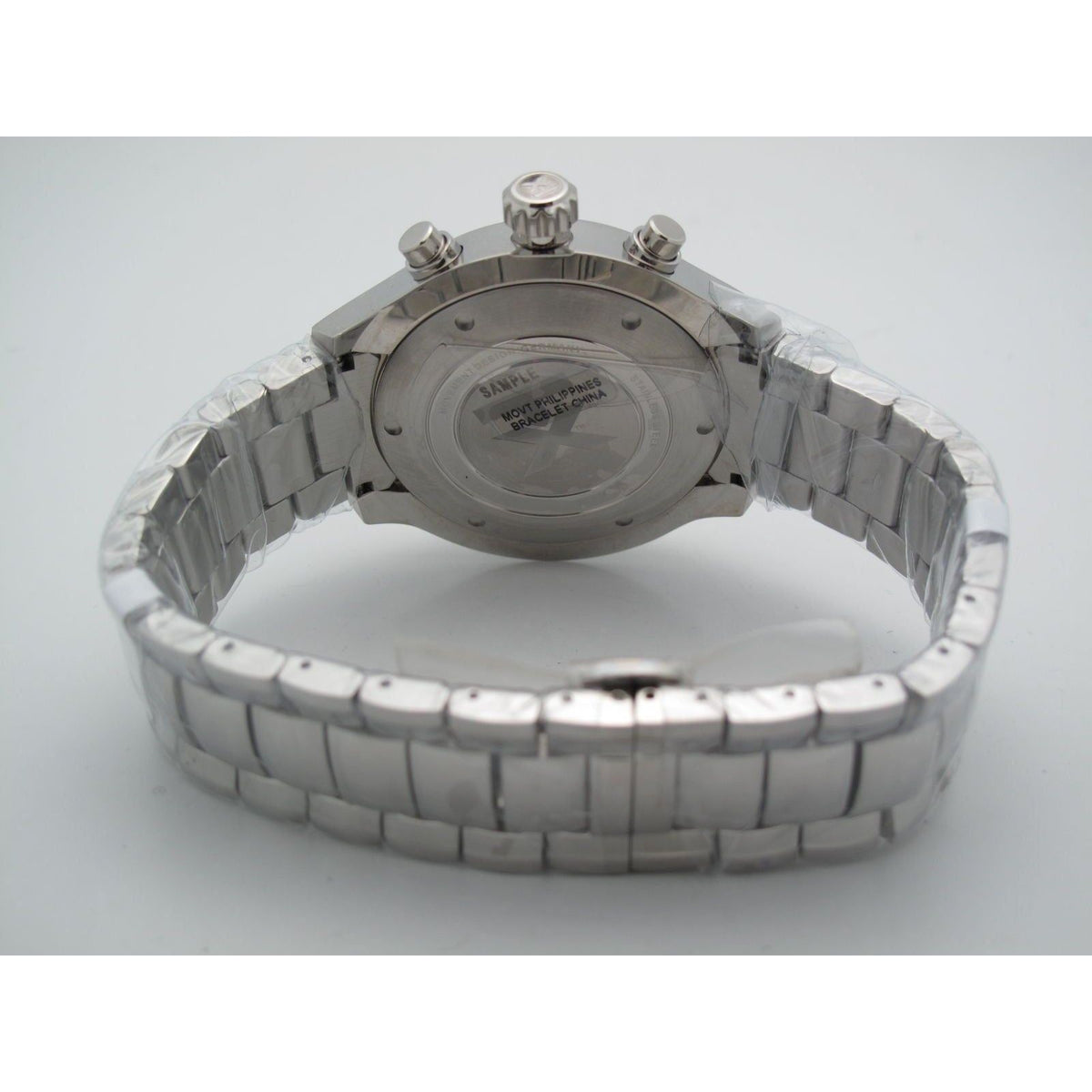 Timex TX Men's Flyback White Dial Chronograph Compass 2nd Time Zone Watch T3C175