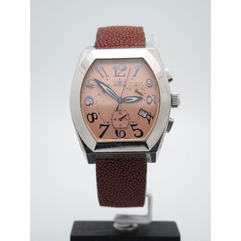Invicta Ladies Rose Gold Tone Dial Brown Genuine Sting Ray  display picture 1