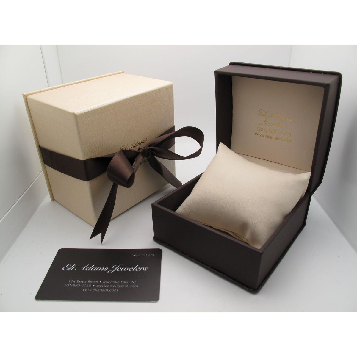 King Master 104M Men's 0.06CT Diamonds Black & Silver Dial & Beige Band Watch