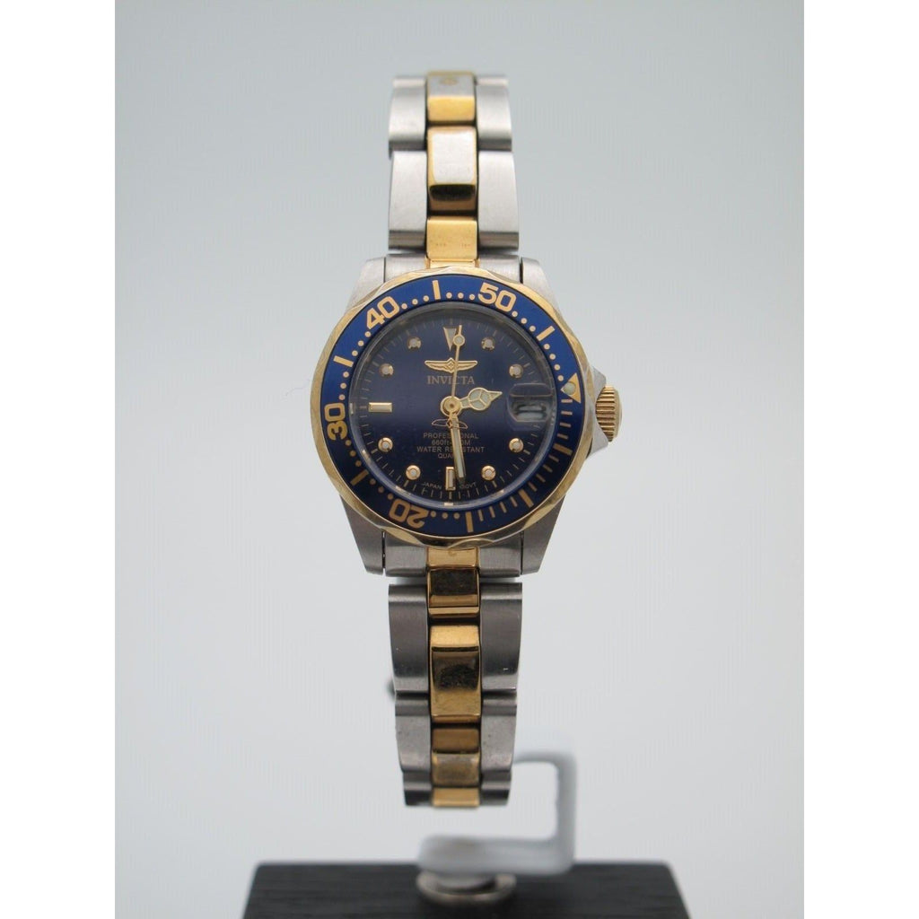 Invicta Ladies Professional Two-Tone Stainless Steel Navy  display picture 1