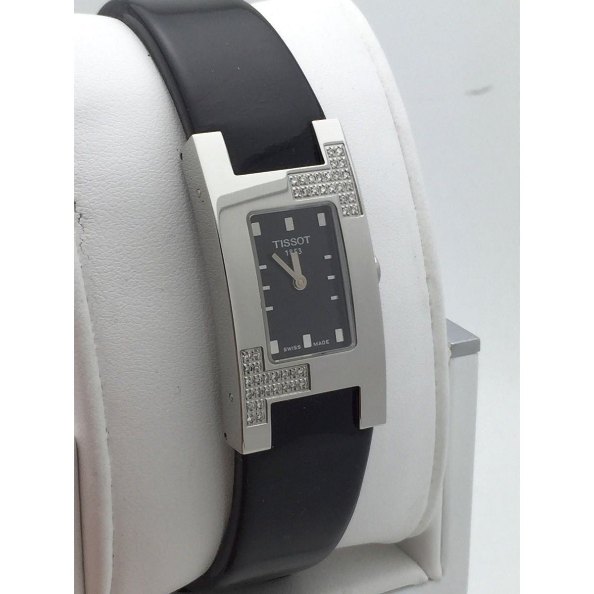 Tissot Ladies Diamonds Steel Sapphire Crystal Quartz Watch L614.111/44