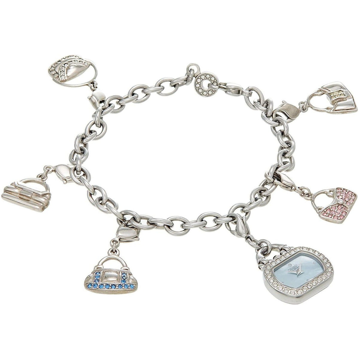 Citizen Eco-Drive Ladies Silver Tone Bracelet Charm Watch EG2310-61N