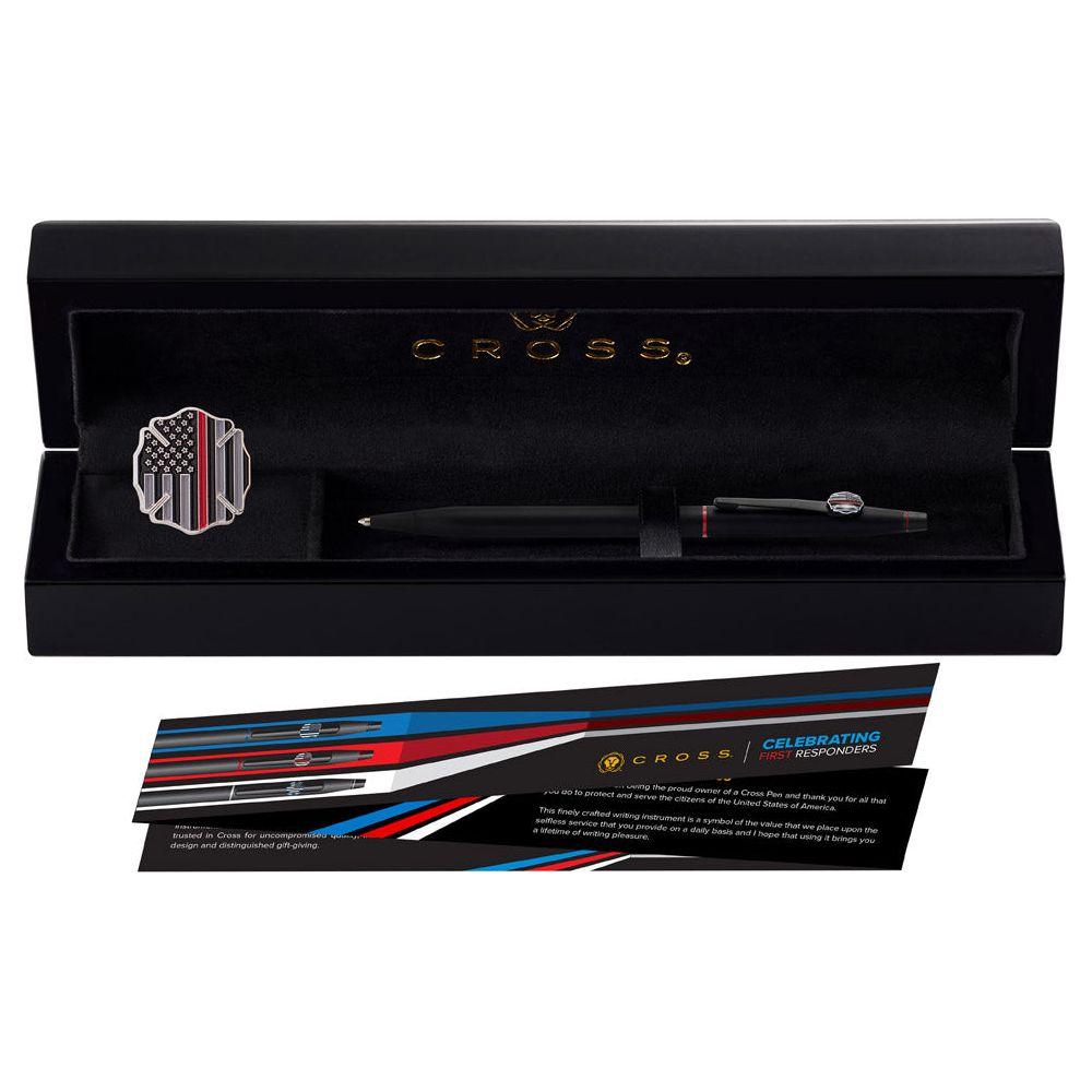 Cross™ Thin Red Line™ Pen All Black Classic Century NAT0082-142