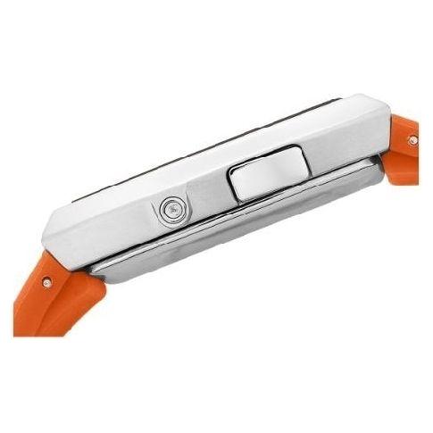Kenneth Cole New York Men's Orange Rubber Band Digital Watch KC1663