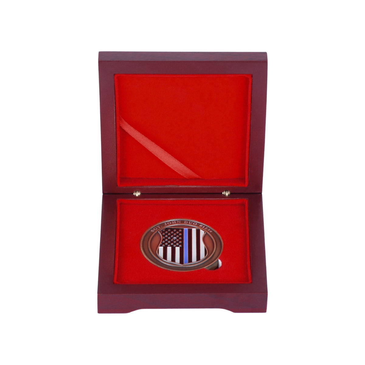 Thin Blue Line Challenge Coin