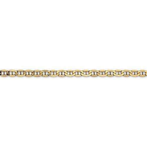 ANKQGBC122-10 14k Yellow Gold 3.20mm Anchor Chain