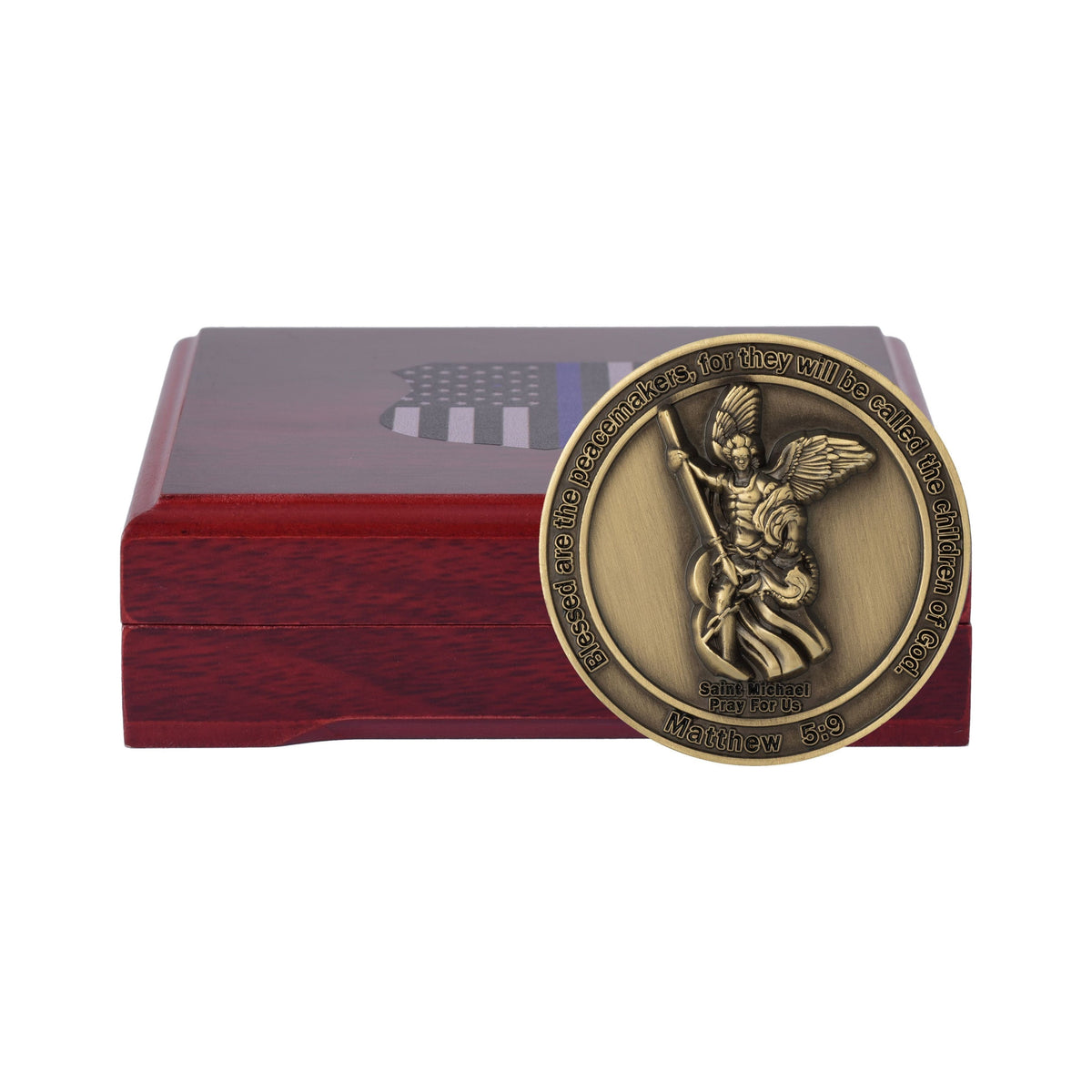 Thin Blue Line Challenge Coin