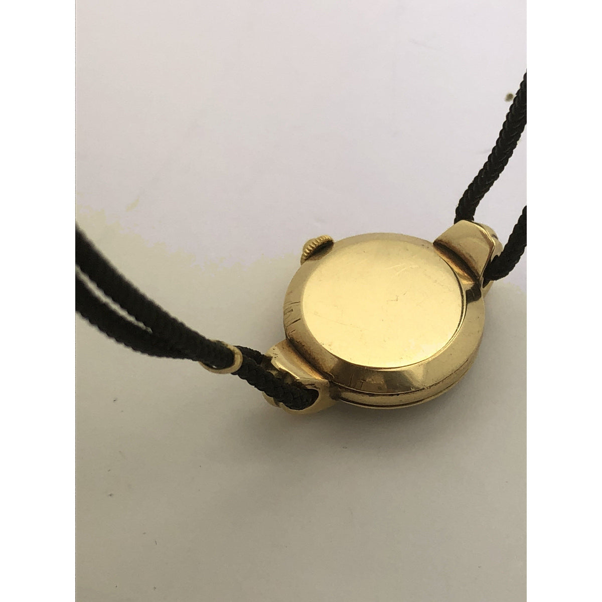 Omega Ladies Beige Dial Gold Tone Stainless Steel Case Watch 29014