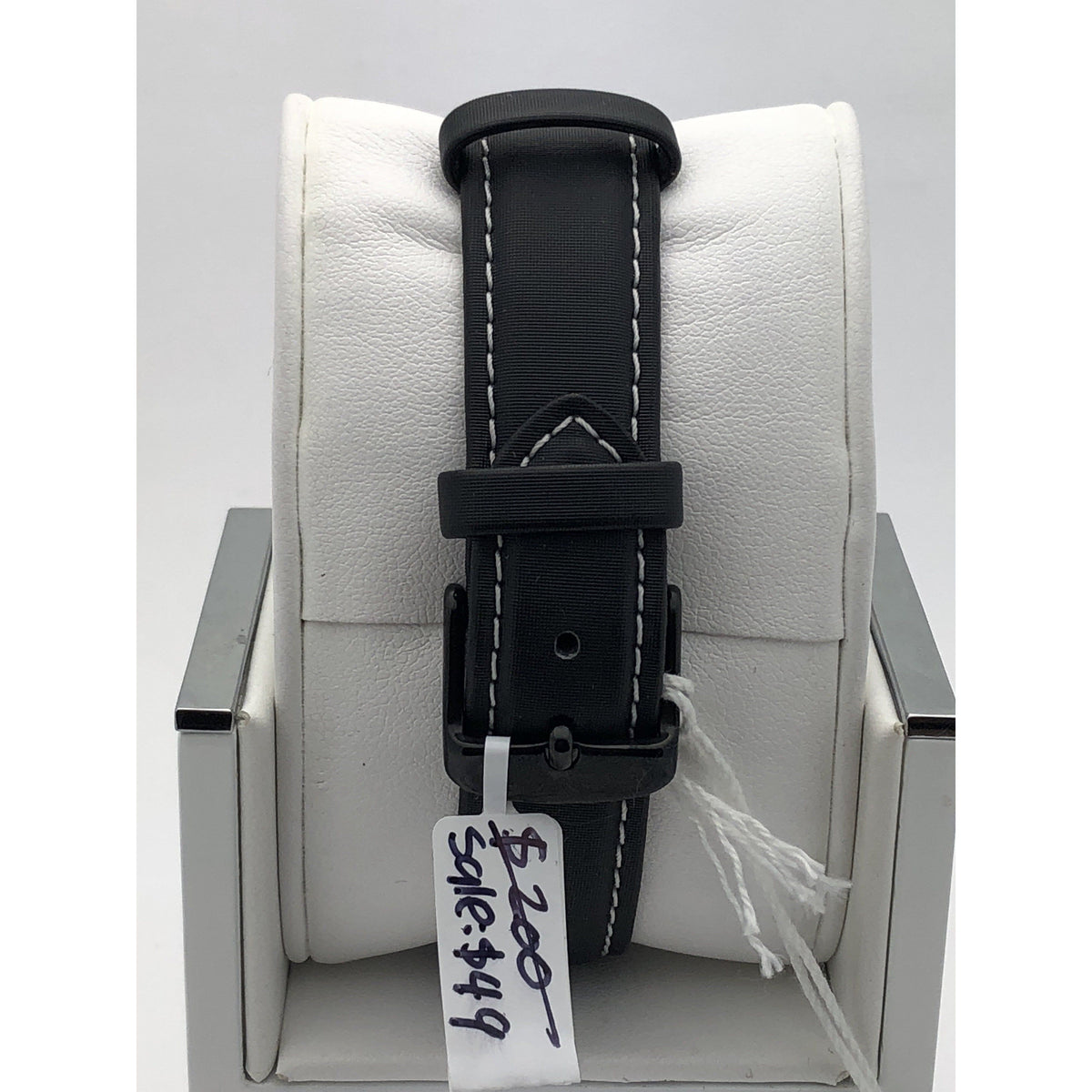 Paris Hilton Ladies Black Dial Stainless Steel Case Black Band Watch 138.4696.60