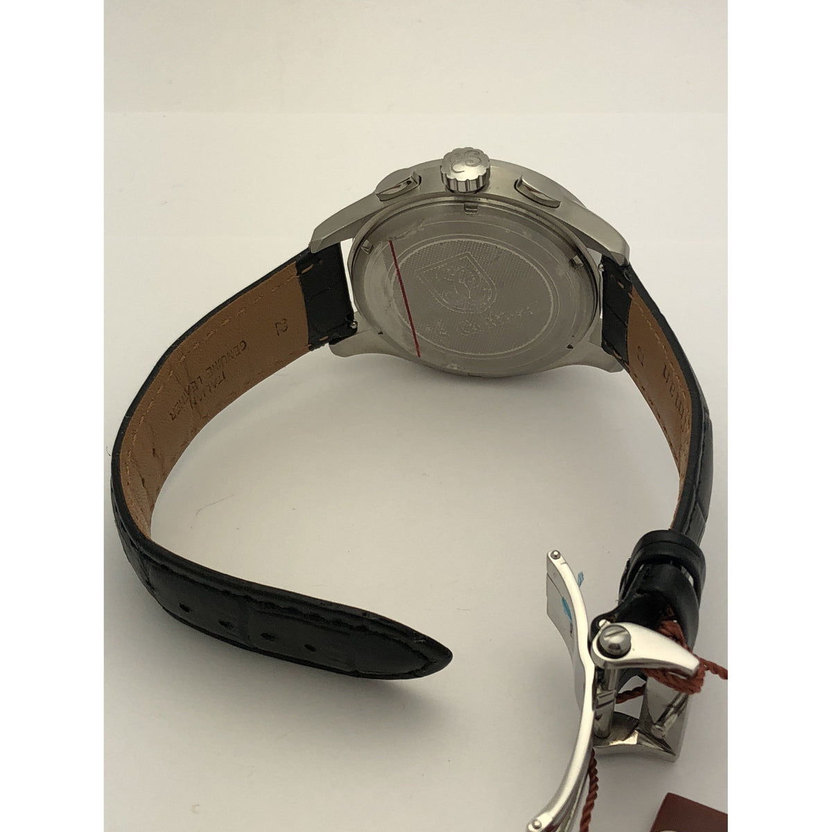 S. Coifman By Invicta Men's Silver Stainless Steel Case Black Band Watch SC0120