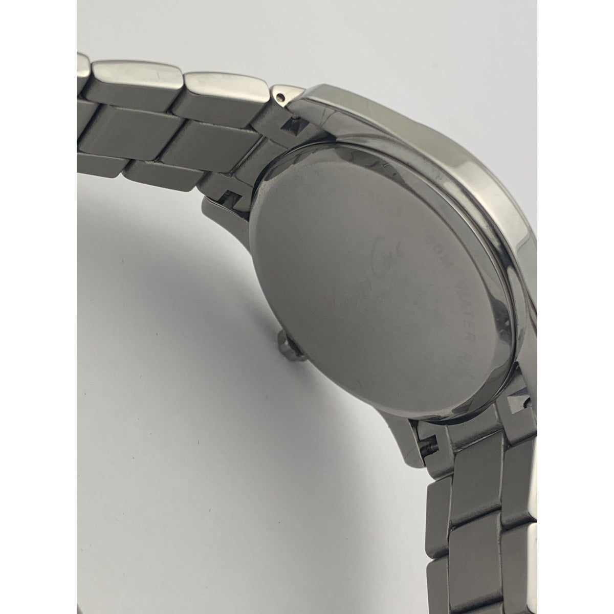 Kenneth Cole Men's Black Dial Silver Tone Stainless Steel Bracelet Watch KC3941