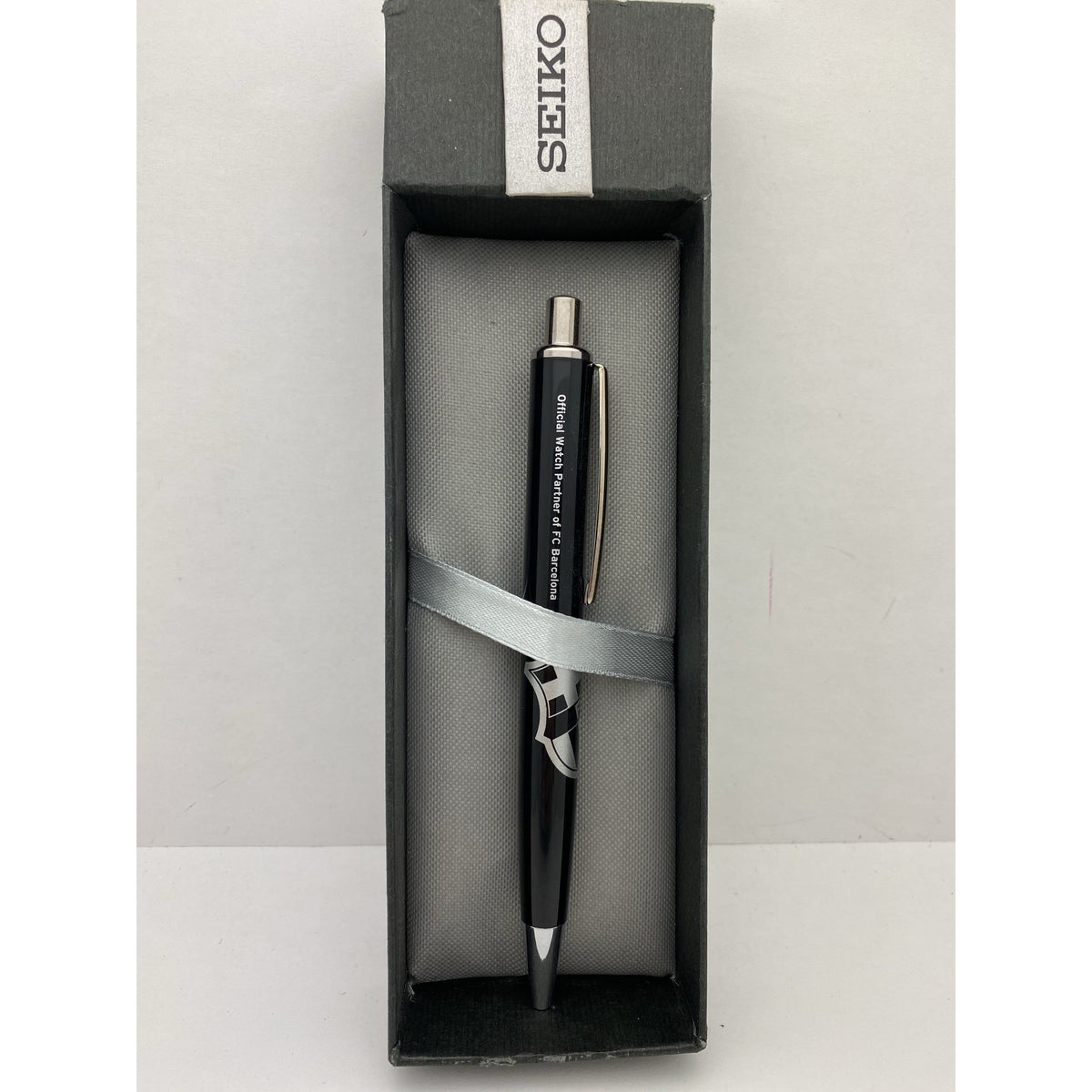 Seiko FCB Barcelona Commemorative Limited Edition Black Pen