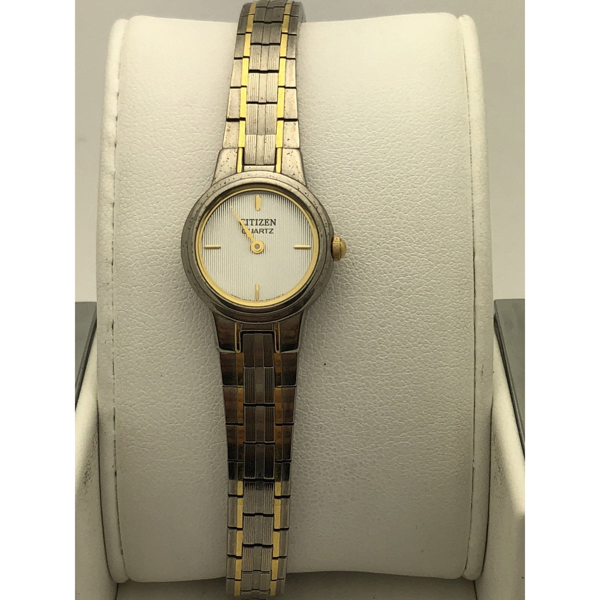 Citizen Ladies Quartz Silver Dial Two Tone Stainless Steel Watch 227846