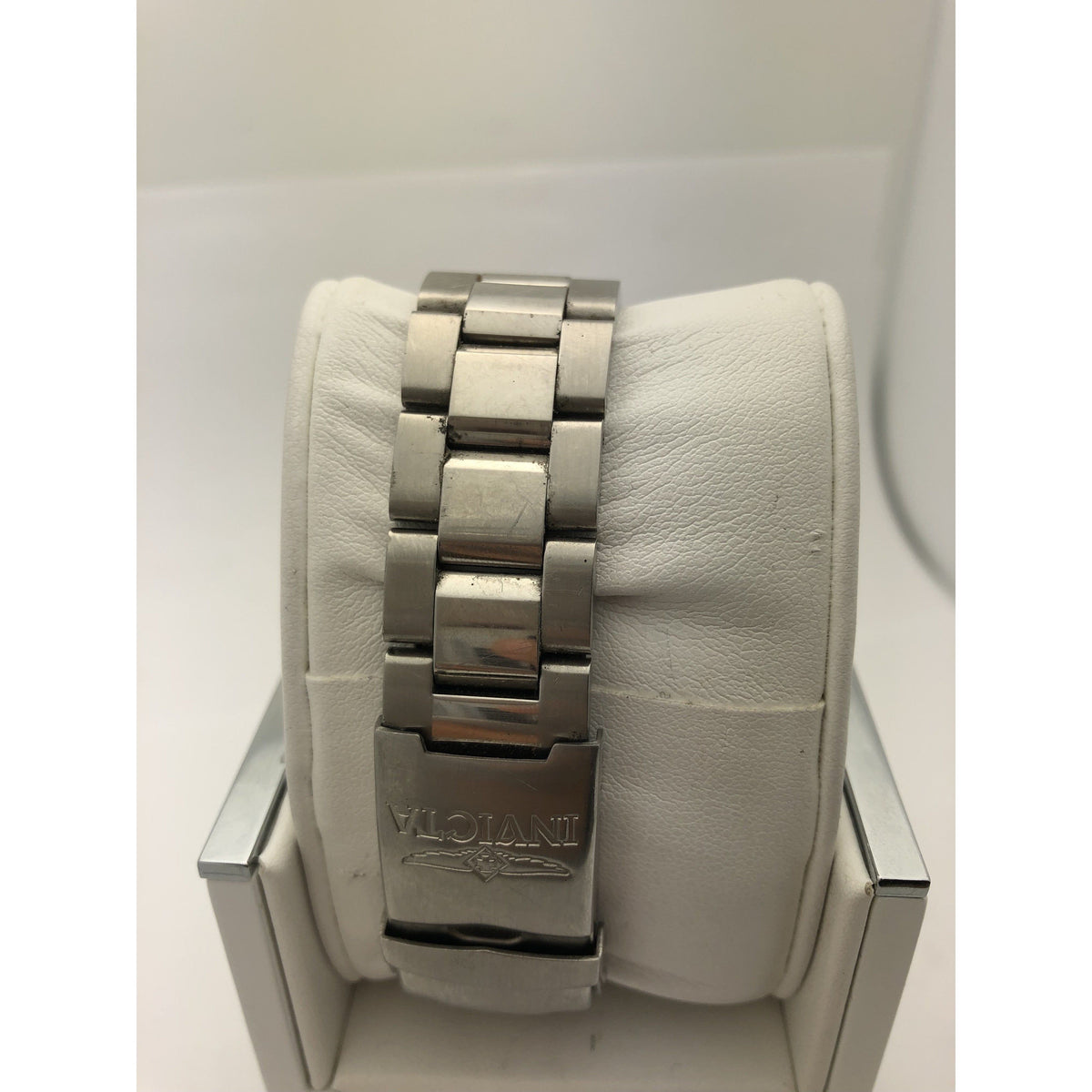 Invicta Men’s Silver Dial Stainless Steel Case and Bracelet Watch 14056