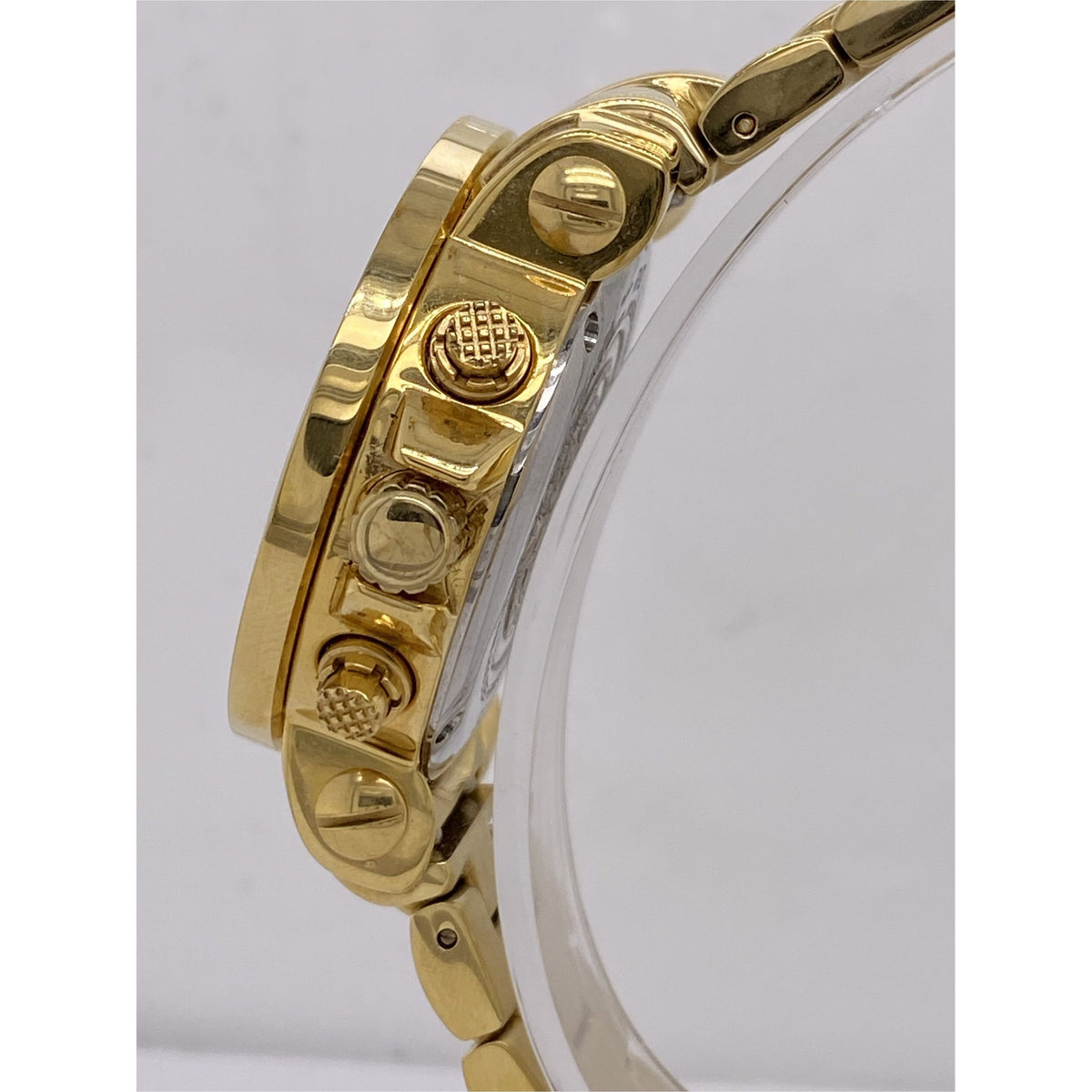 Joe Rodeo Rio 1.25CT. Bezel MOP Dial Yellow Gold Bracelet Watch JRO12