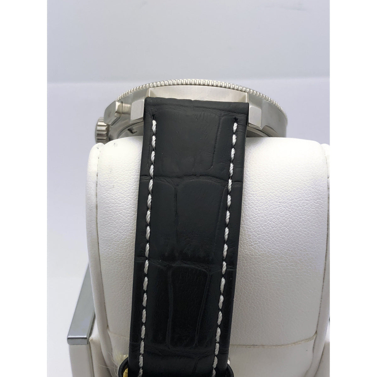 S. Coifman By Invicta Men's Silver Stainless Steel Case Black Band Watch SC0105