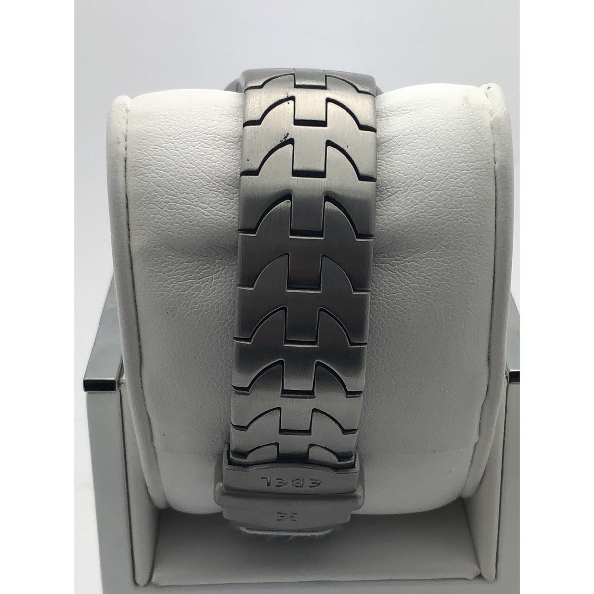 Ebel Men's White Dial Stainless Steel Date Indicator Watch 29505198