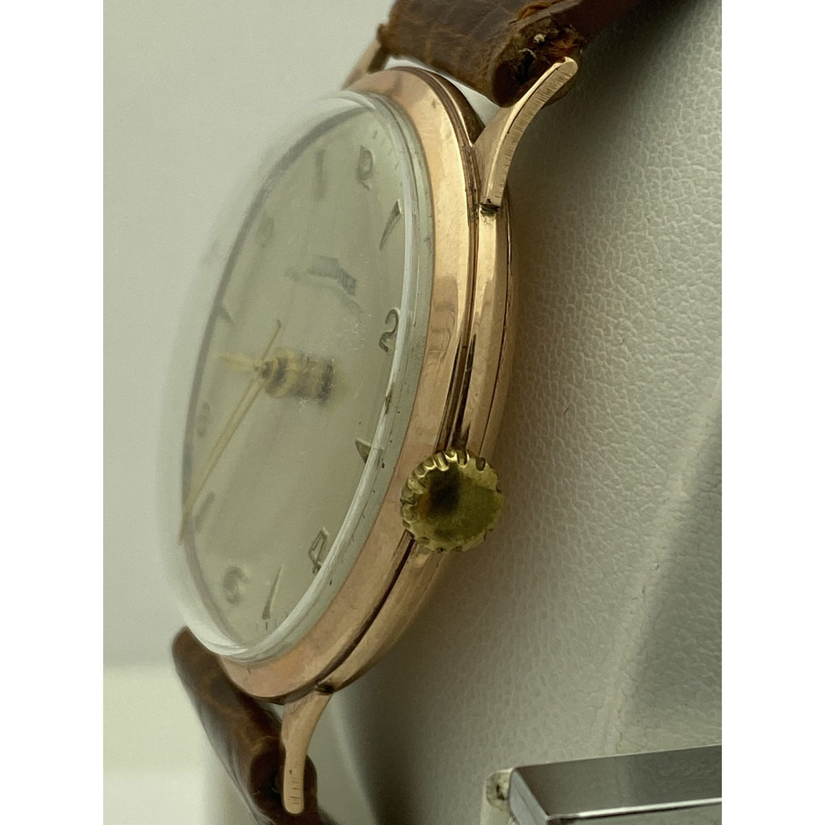 Doxa Anti-Magnetic 14K Rose Gold Mechanical Vintage Men's Watch 56982