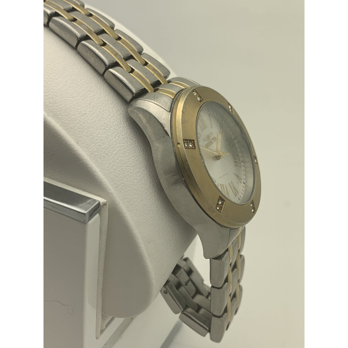 Invicta Ladies Silver Dial Two Tone Stainless Steel Watch 20373