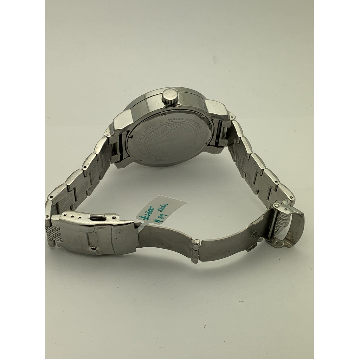 JOJO Men's Black Dial Stainless Steel Bracelet Watch IJ-1037