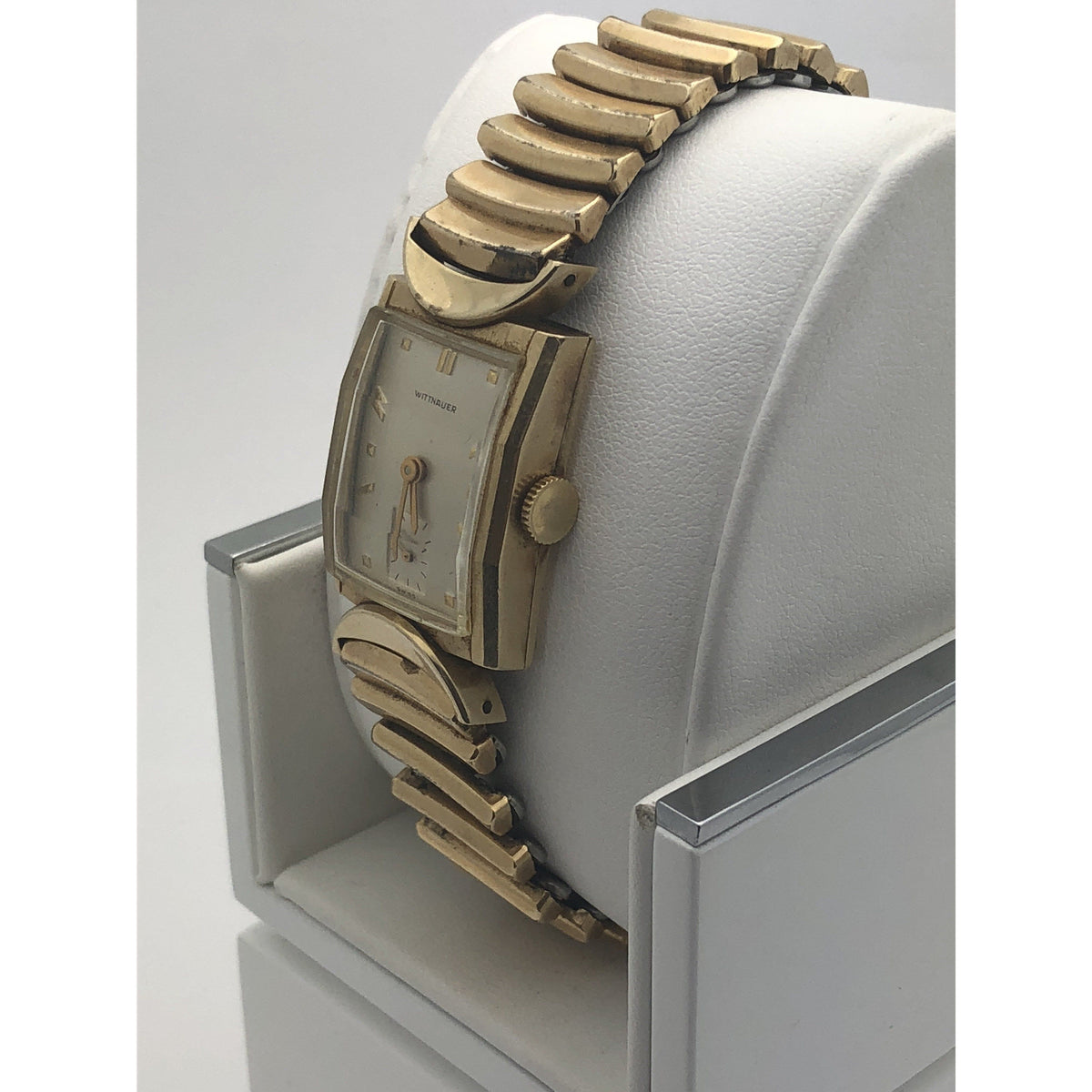 Wittnauer Ladies Beige Dial Gold Tone Stainless Steel Watch