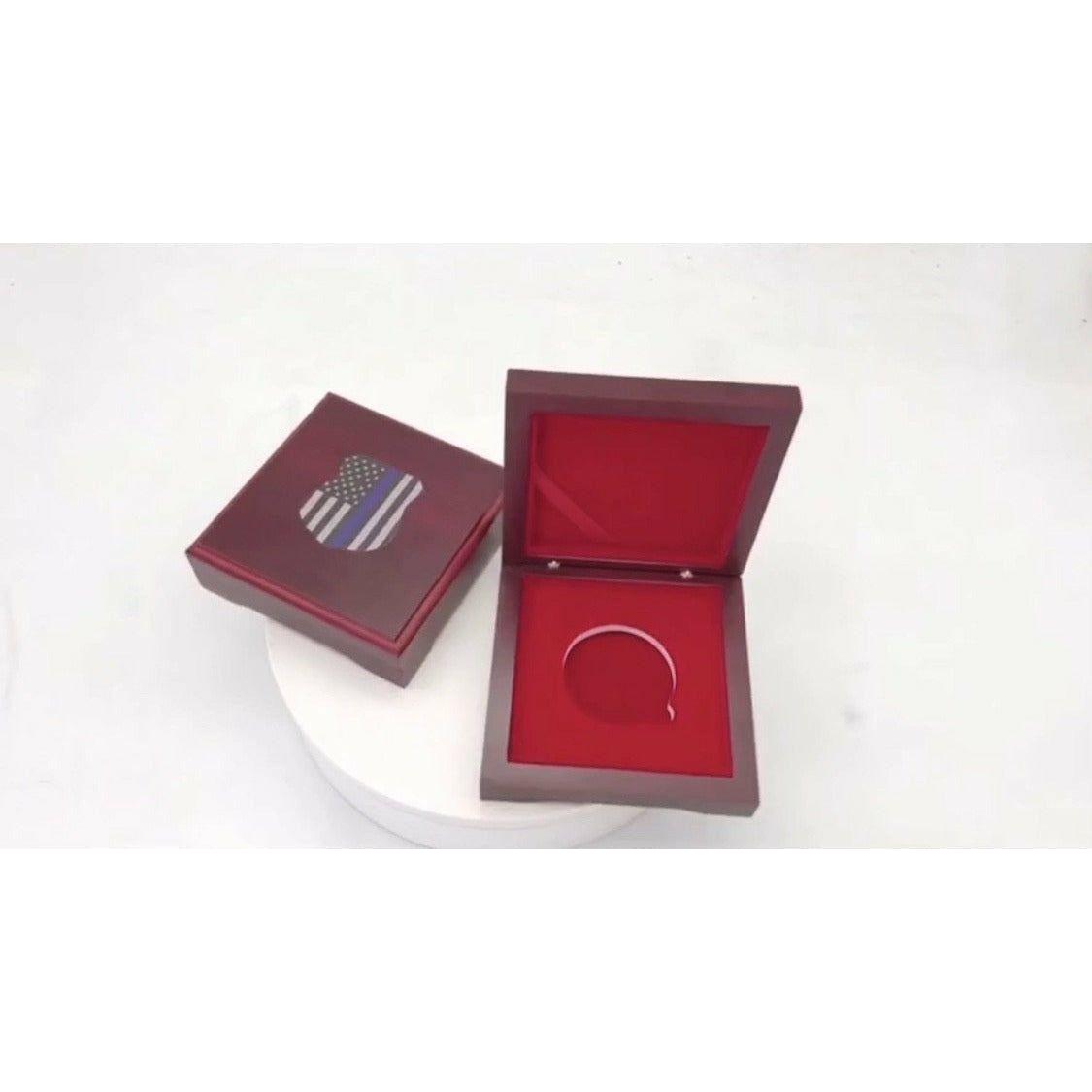 Thin Blue Line Challenge Coin