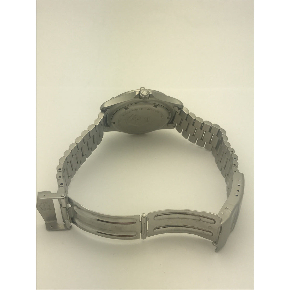 Tag Heuer Men's Professional Black Dial Stainless Steel Bracelet Watch WE1110-R