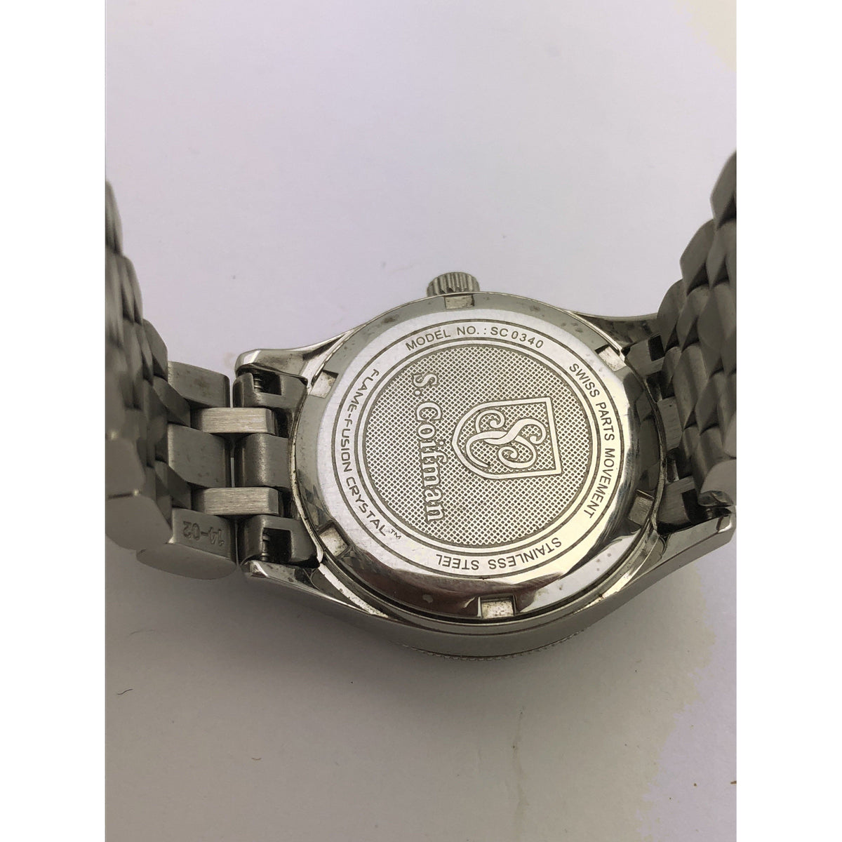 S. Coifman By Invicta Women's Silver Stainless Steel Case Watch SC0340