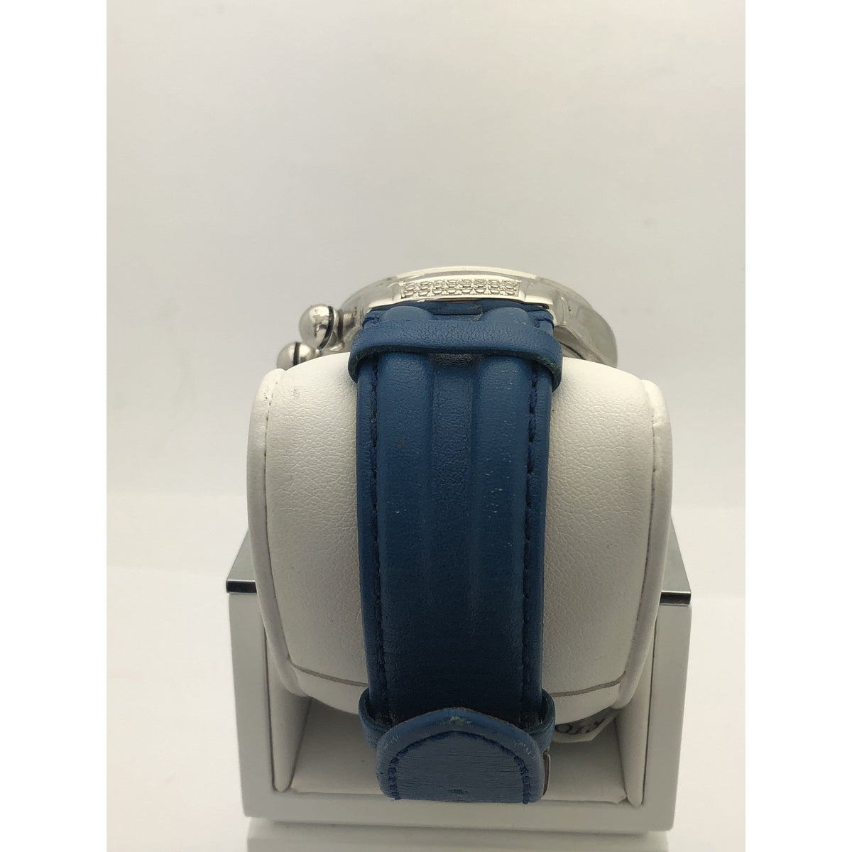 Joe Rodeo Men's Stainless Steel Leather Blue Band Watch RJ00470