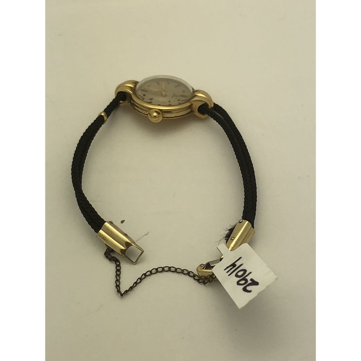 Omega Ladies Beige Dial Gold Tone Stainless Steel Case Watch 29014