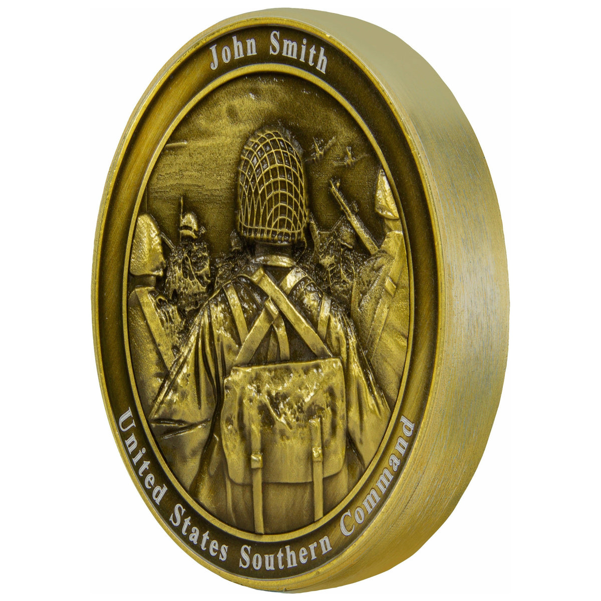 Military Challenge Coin, Engraved & Personalized!