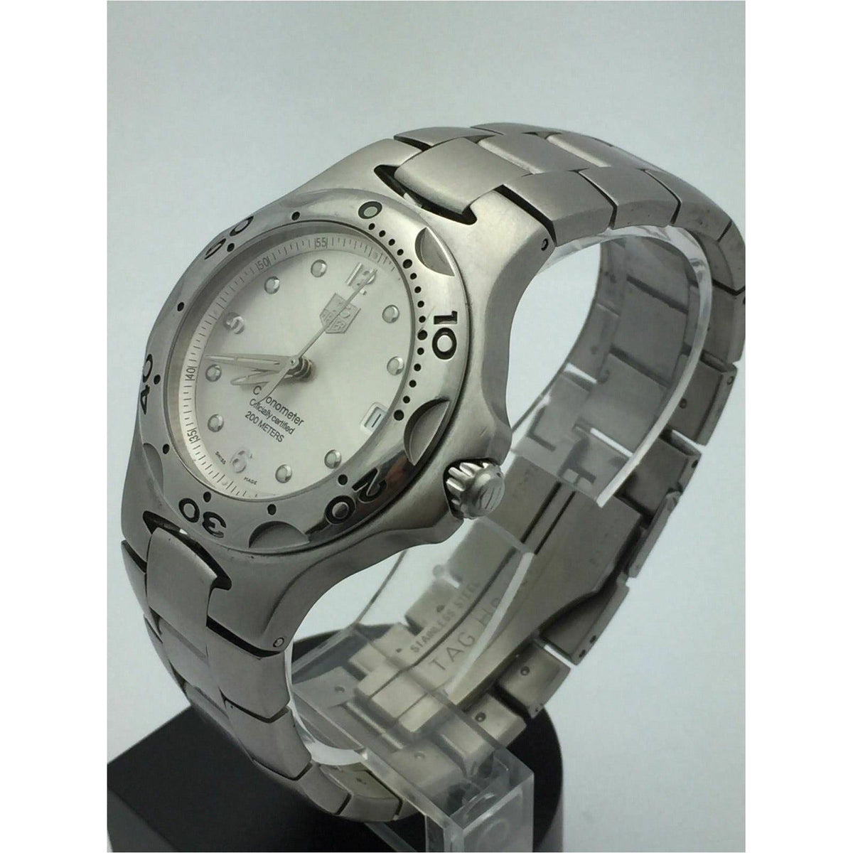 Tag Heuer Kirium Silver Dial Chronometer Automatic Men's Bracelet Watch WL5110-0