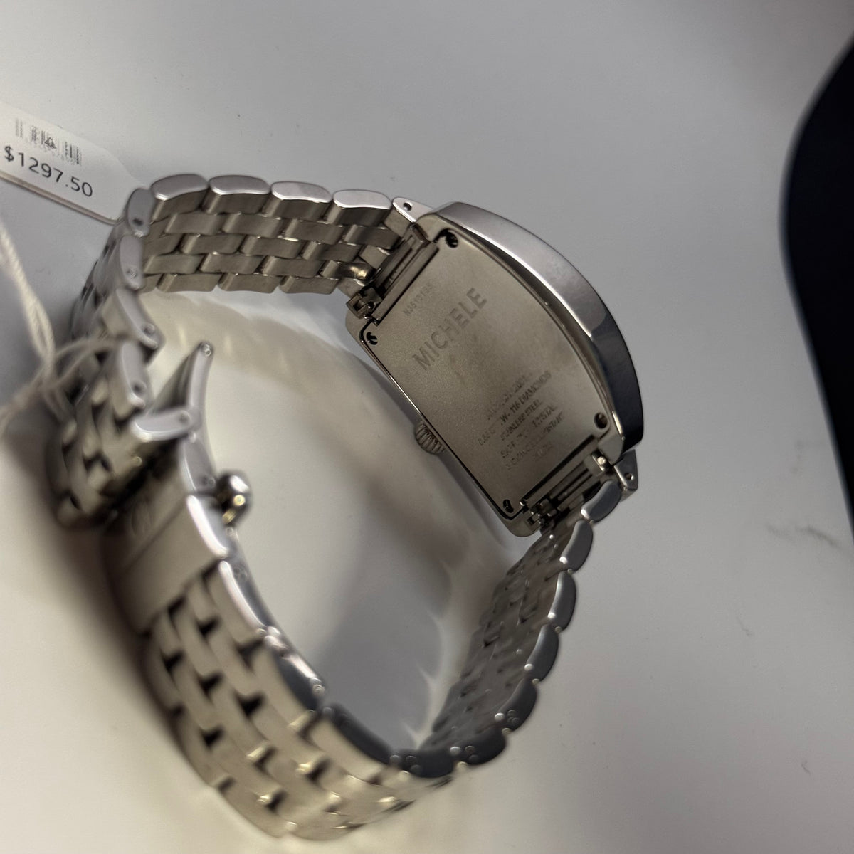 Michele Mini Urban Diamond Stainless Steel Watch MW02A01A2001