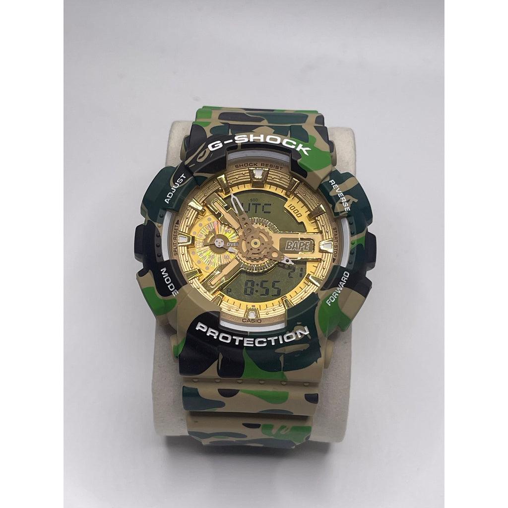 CASIO G Shock BATHING APE 25TH ANNIVERSARY Men s Watch GA 110APE 5ADR ELI ADAMS JEWELERS