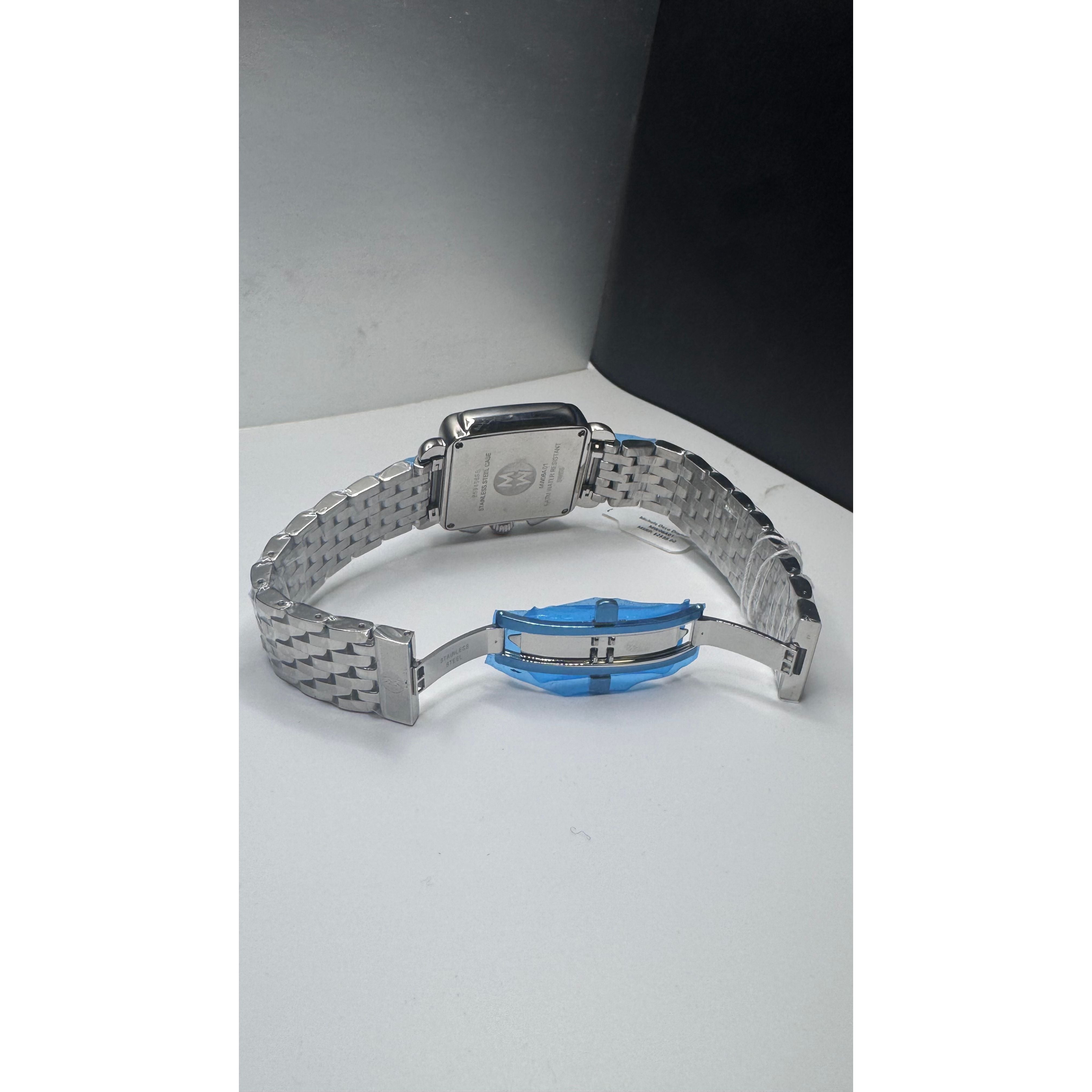 Michele Deco Diamond Stainless Steel Watch MW06A01 – ELI ADAMS