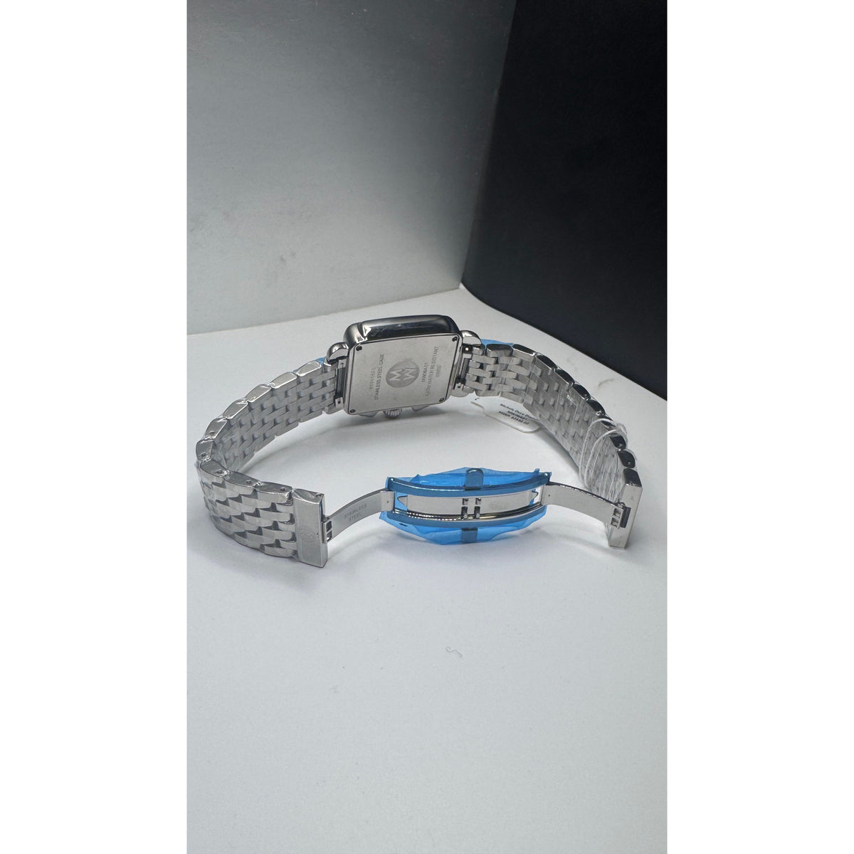 Michele Deco Diamond Stainless Steel Watch MW06A01