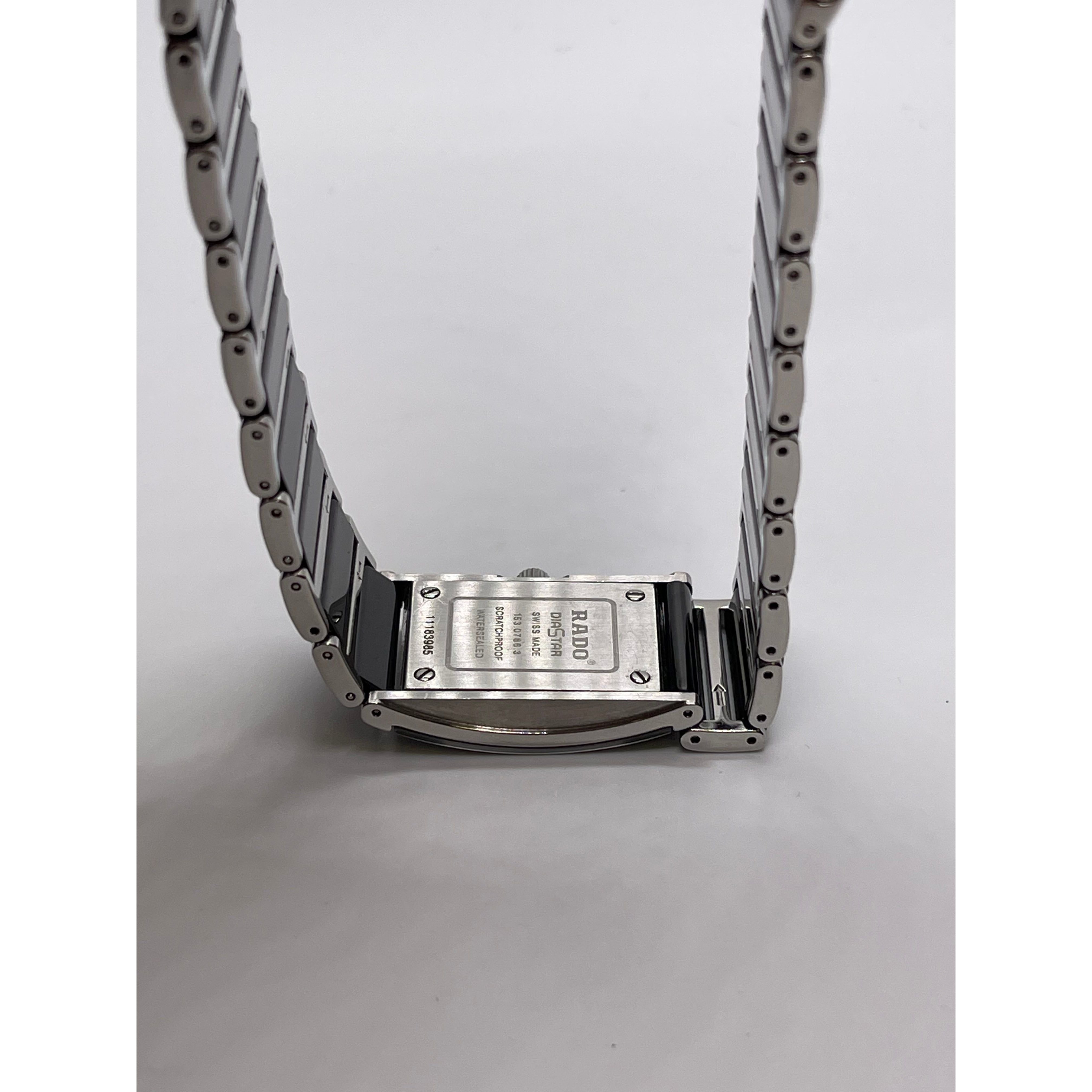 Rado Jubile Ladies Black Dial Stainless Steel/Ceramic Bracelet